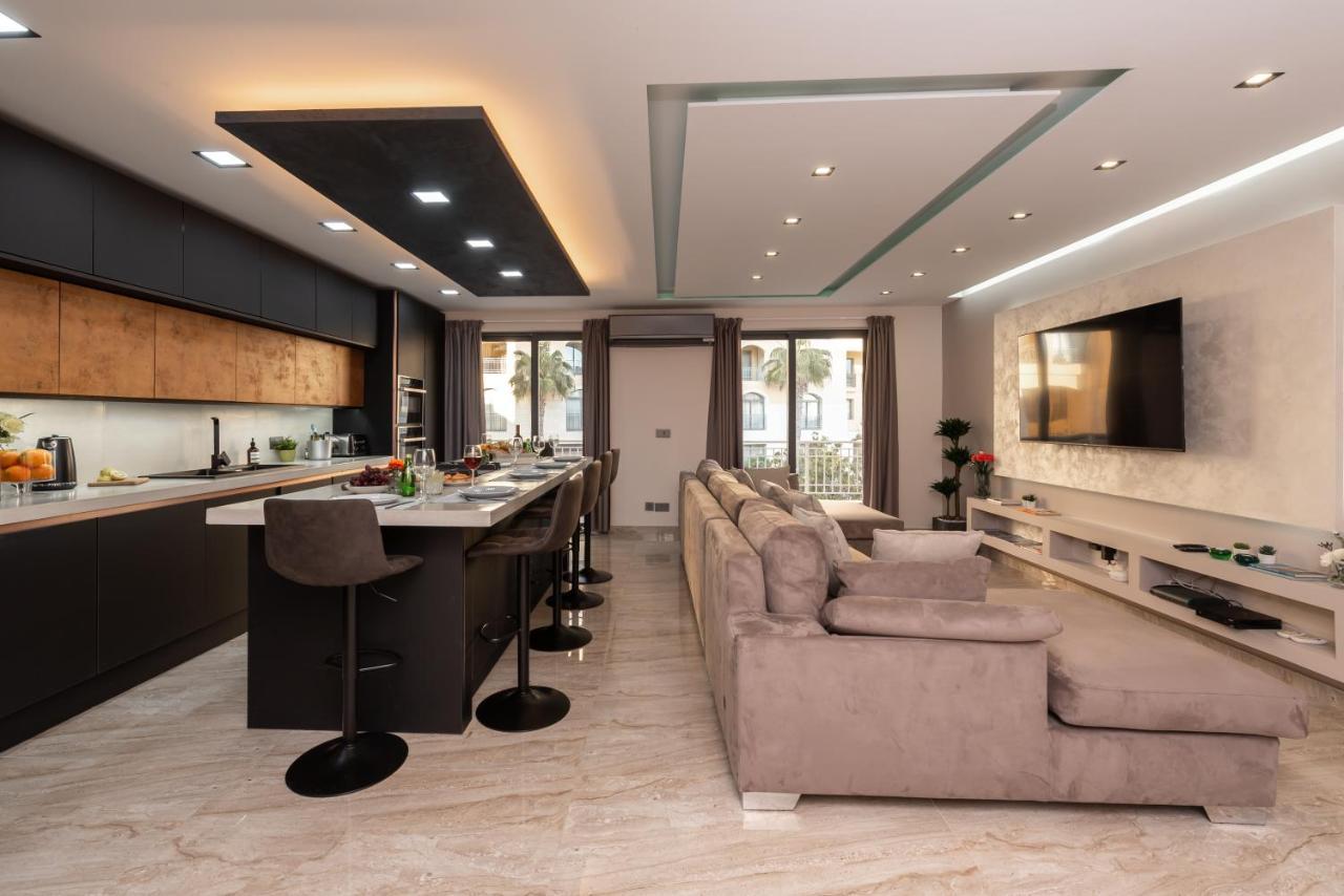 Luxury 2 Bed Apartment In The Heart Of St Julians Saint Julian's Exteriér fotografie